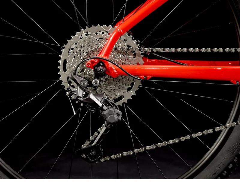 Trek Marlin 7 Mountain Bike in Red Marigold Yellow XX-Large-6